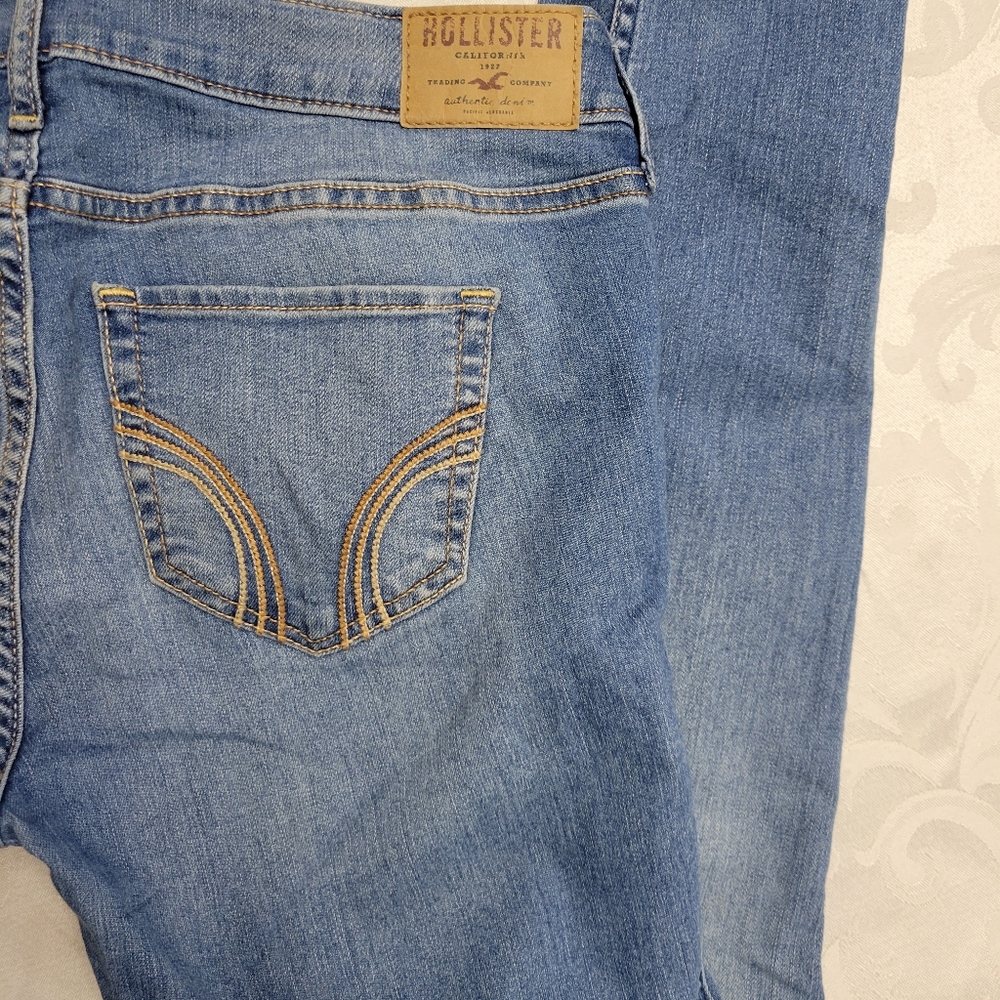 Hollister Distressed Jeans wt 27 - Picture 7 of 15